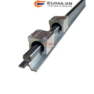 Combo thanh trượt tròn có đế SBR12UU- Combo thanh ray có đế sbr12uu - có đế phi 12