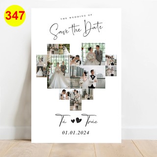 MS 347 - Bảng Welcome trang trí đám cưới
