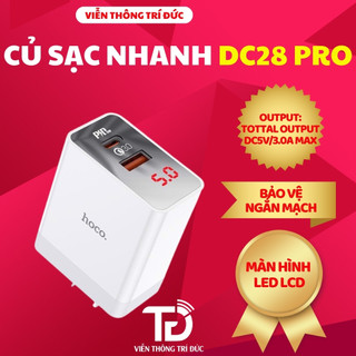 Sạc nhanh ho.co dc28 pro 2 usb , sạc nhanh cho nhiều loại smartphone
