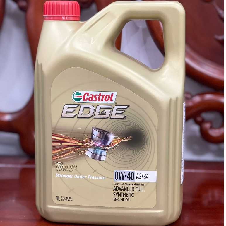 Dầu nhớt Castrol Ô TÔ EDGE 0W40 A3 b4 4 Lít