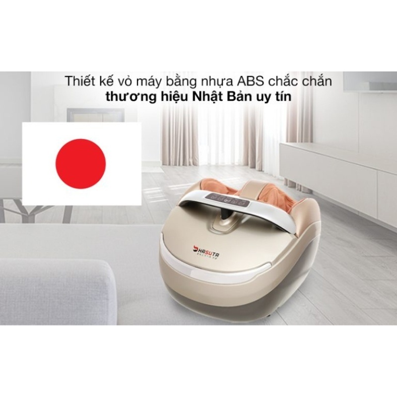 Máy massage chân Hasuta HMF 320, màn hình cảm ứng, 12 túi khí