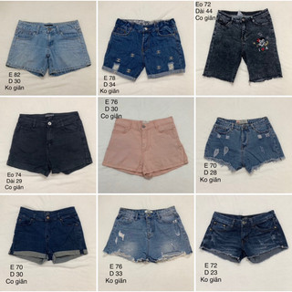 Pass quần short bigsize 2hand, thanh lý quần đùi size lớn 2hand, quần ngắn, quần sọt