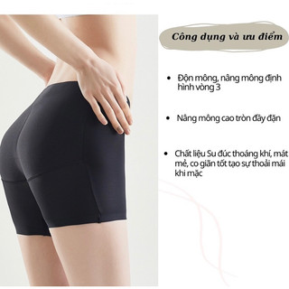 Quần độn mông cao cấp chất su đúc có lỗ thông hơi