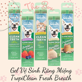 Gel Vệ Sinh Răng Miệng TropiClean Fresh Breath Chó Mèo Mọi Lứa Tuổi