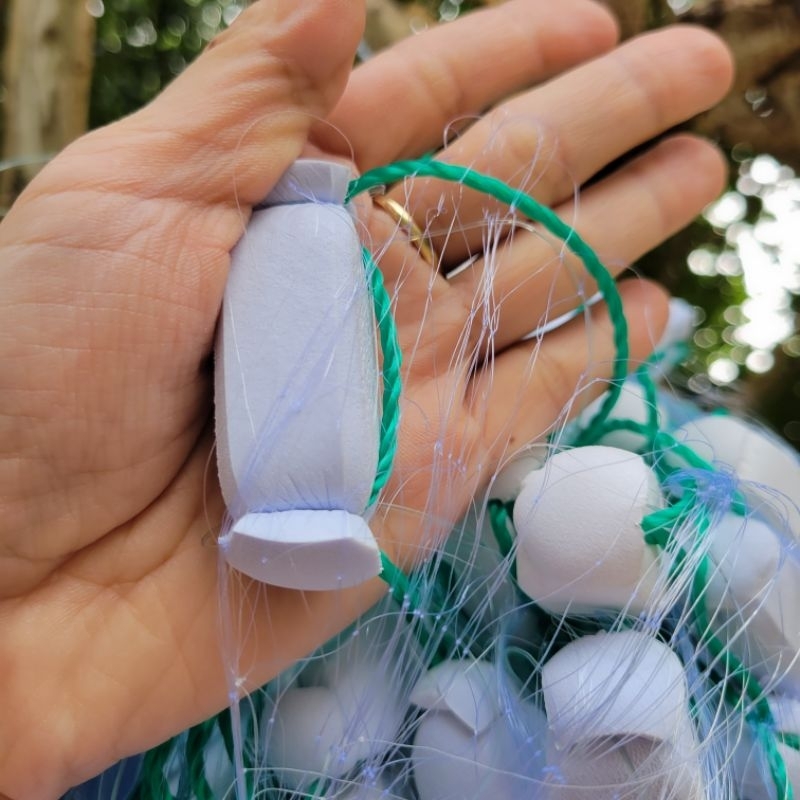 ,Phao TO, Dài 75m, Cao 1m2, Nặng 1.7kg, Cước lưới 011., Đánh biển và Sông