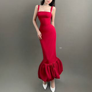 Belly - Đầm dáng dài tùng chuông ấn tượng, sang trọng. Chất cotton mịn mềm êm