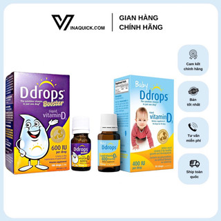 Baby ddrops dành cho bé - 400 iu - 600 iu - vinaquick