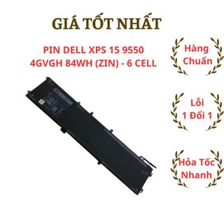 Pin laptop dell xps 15 9560 cao cấp dùng cho laptop dell xps 9550 9560 precision 5520 5510 insprion 15 7590 7591