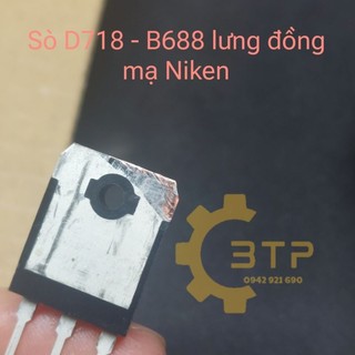 Cặp sò D718 và B688 hãng KEC