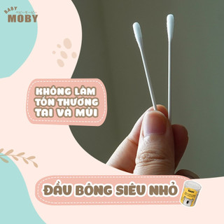 Bông Tăm Moby Cỡ Nhỏ (150 Cái) - VINAQUICK