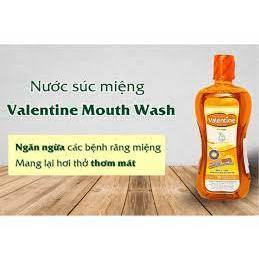 Nước súc miệng valentine người lớn - thái dương - 500 ml/ nuoc suc mieng thai duong