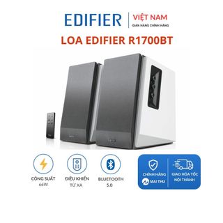 Loa bluetooth 5.0 edifier r1700bt - thiết kế tinh tế - công suất 66w - cổng subout - điều khiển từ xa - hàng chính hãng