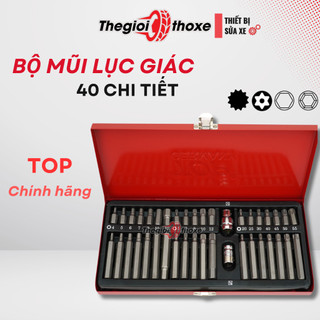 Lục giác Bộ lục giác đa năng 40 chi tiết TOP Germany - Lục giác sửa xe chuyên dụng - Thế Giới Thợ Xe