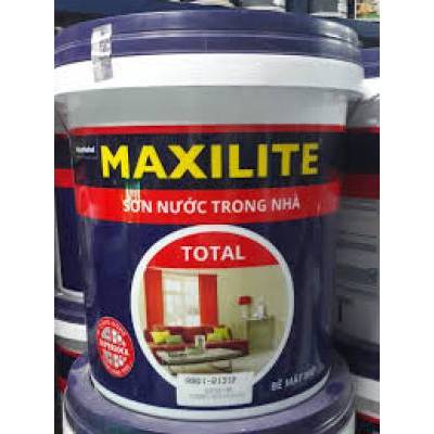 [ Màu Xám Xanh 21340] Sơn Maxilite Total Trong nhà Bề Mặt Mờ - 18L NXS 2019