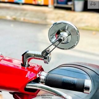 Kính Kiểu Motogadgett Tròn FUllBOX Hàng Siêu Cao Cấp Cho Vespa Honda Yamaha
