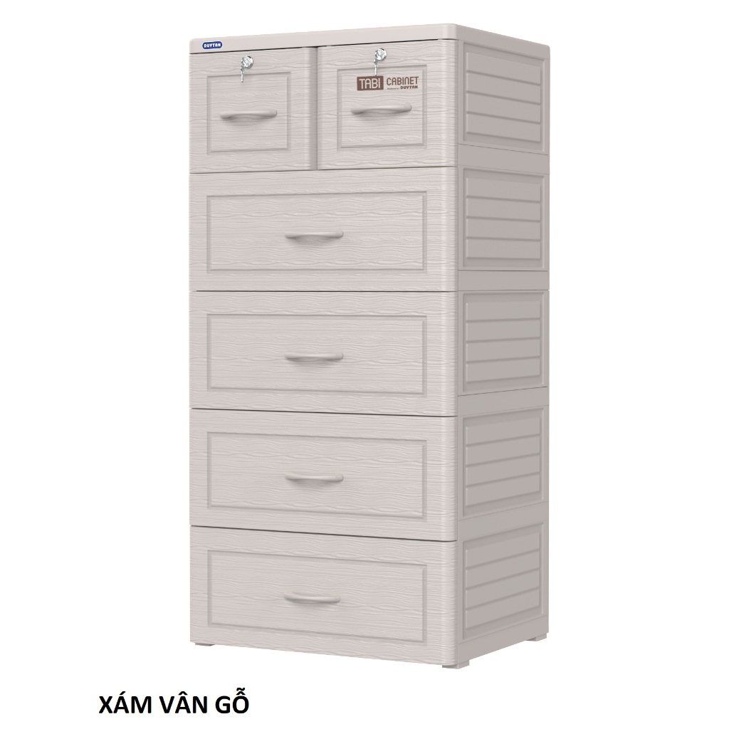 TỦ NHỰA DUY TÂN TABI VÂN GỖ -GIAO NHANH 2H