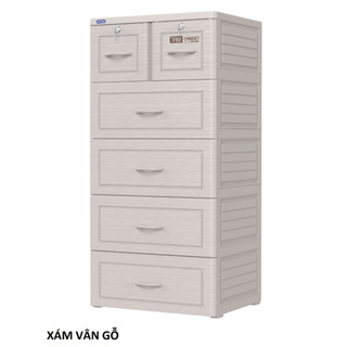 TỦ NHỰA DUY TÂN TABI VÂN GỖ -GIAO NHANH 2H