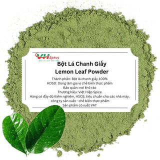 Bột lá chanh giấy nguyên chất túi 1kg việt hiệp