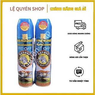 [Hàng chính hãng] Chai xịt đuổi chuột Rat Off Anti Rat Spray Thái Lan 220ml