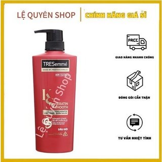 Dầu gội Tresemme Keratin Smooth màu đỏ 450ml Thái Lan