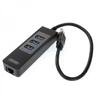 Cáp chuyển usb 3.0 to lan 1gbps + 3*usb 3.0 unitek y-3045c