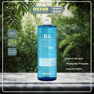 Nước tẩy trang b5 prettyskin 500ml