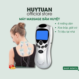 Máy massage giải tỏa căng thẳng 4 miếng dán - Máy mát xa tại nhà giải cơ bấm huyệt giải tỏa căng thẳng dễ dùng tiện lợi