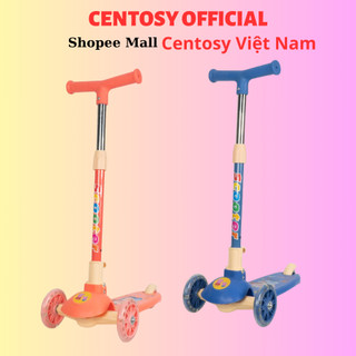 Xe Trượt Scooter Trẻ Em Centosy HY02, Có Phanh Chân An Toàn, Họa Tiết Ngộ Nghĩnh