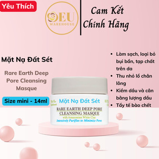 Mặt nạ đất sét se khít lỗ chân lông giảm mụn cho da dầu, mask đất sét 14ml