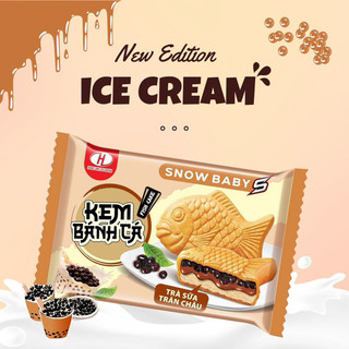 Kem Bánh Cá Matcha Trà Xanh