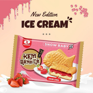  Kem Bánh Cá Dâu 
