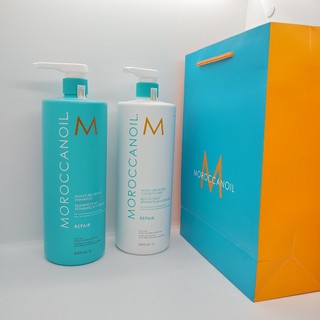 Dầu gội xả Moroccanoil phục hồi tóc hư tổn chai 500-1000ML