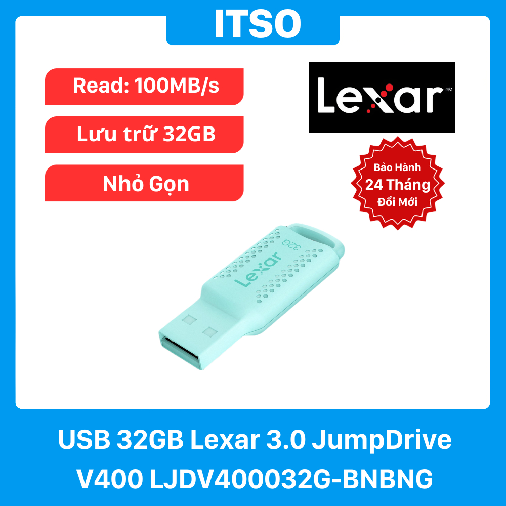 USB 32GB Lexar JumpDrive V400 LJDV400032G-BNBNG
