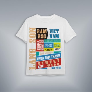 Áo thun unisex 63 Tỉnh Thành LẠNG SƠN - Chùa Tam Thanh