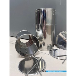 Khuôn làm giò chả inox 1kg