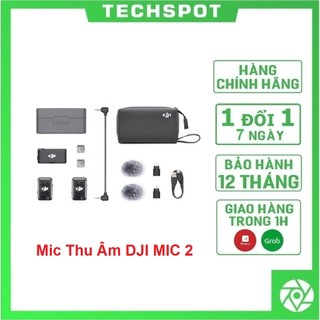 Micro thu âm dji mic 2 | hàng chính hãng | bảo hành 12 tháng