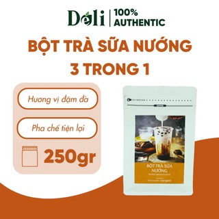 Bột trà sữa nướng 3in1 Déli - 250gr pha chế trà sữa tiện lợi, nhanh chóng