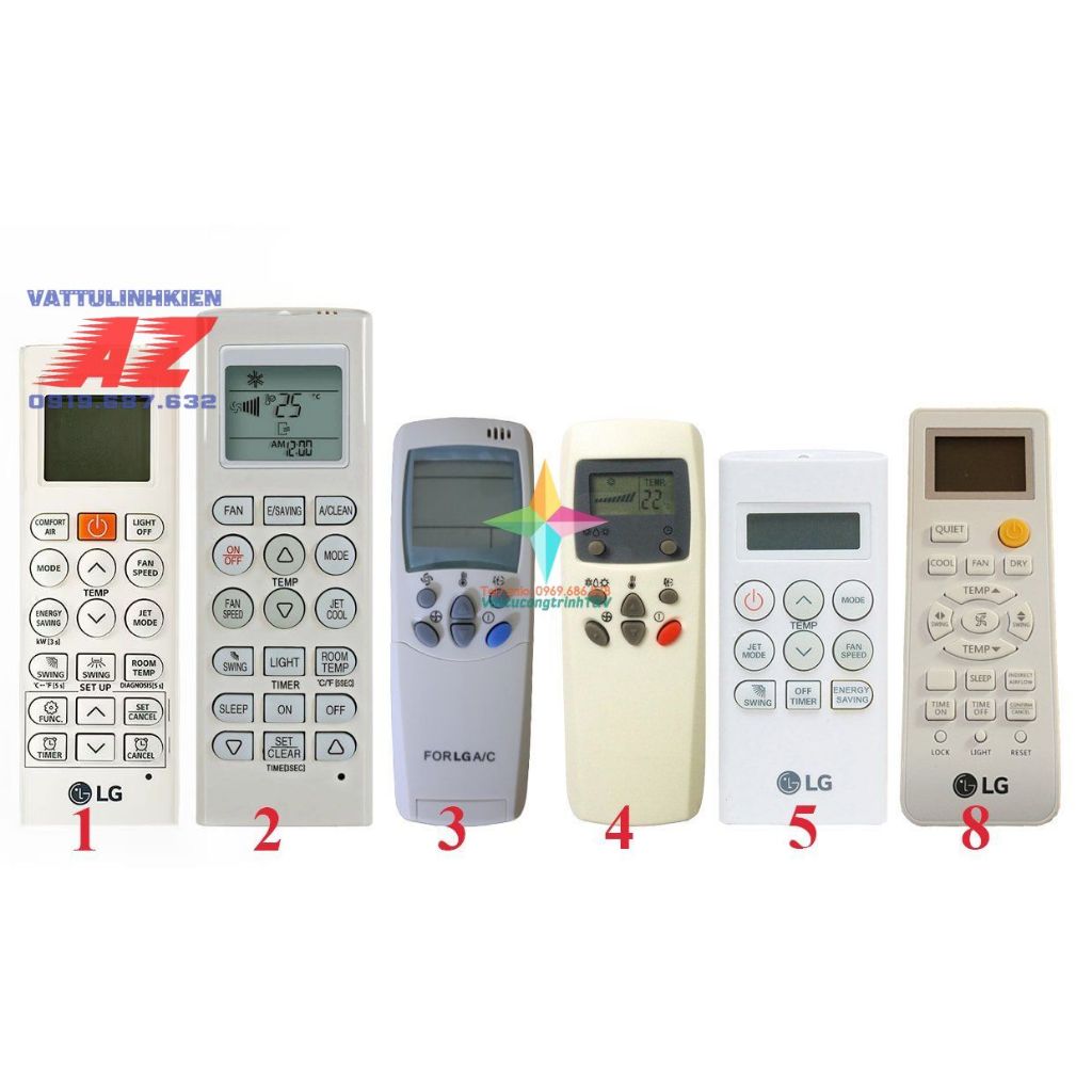 Điều khiển điều hòa LG