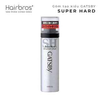 Gôm xịt tạo kiểu gatsby set & keep spray - super hold - 180g