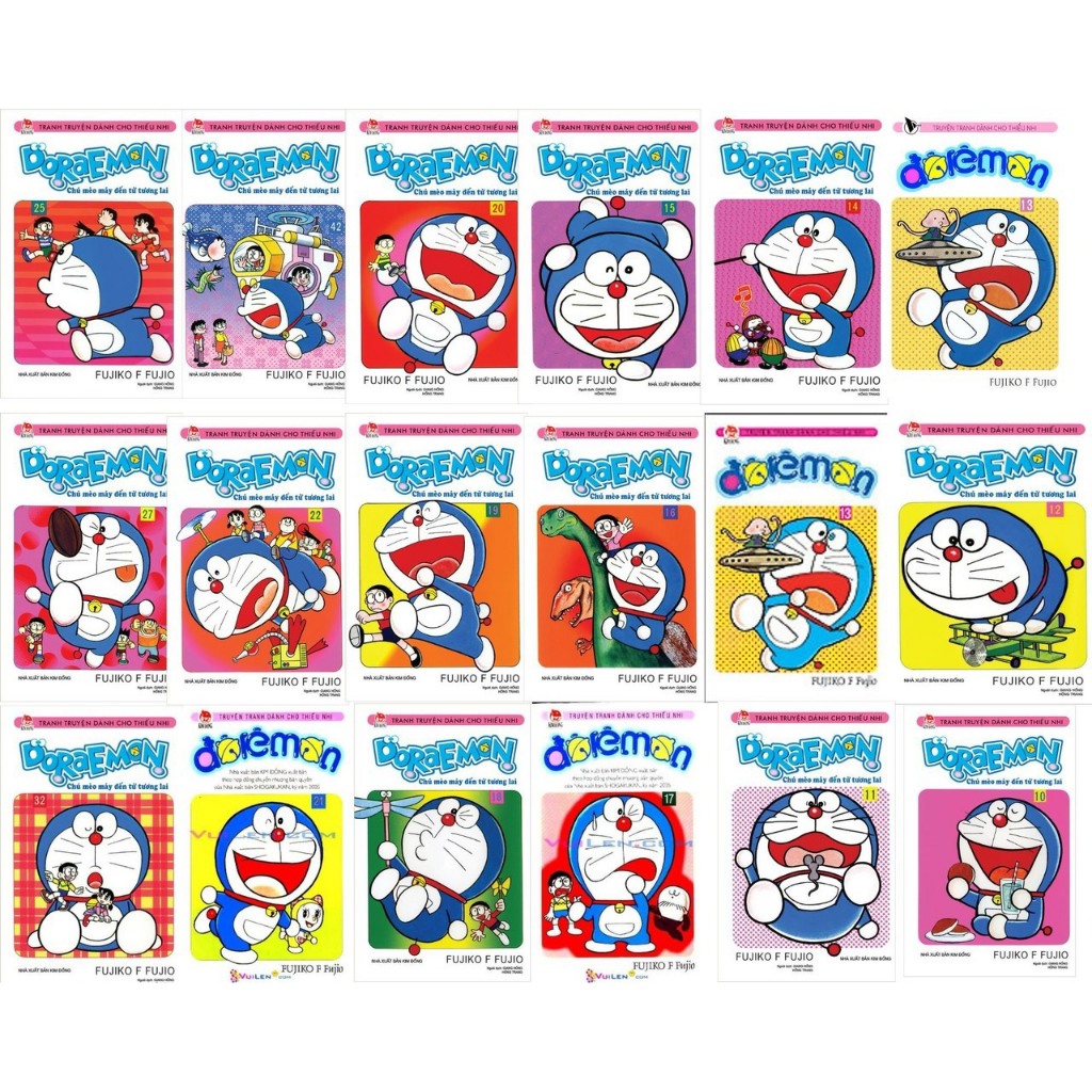 Doraemon full 45 tập-RICHIE STORE(hàng mới)