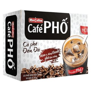 Cà phê phố đen đá hộp 160g