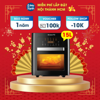 Nồi chiên không dầu ecalite el-af15 - dung tích 15 lít