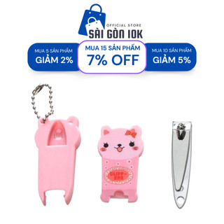 Dụng cụ bấm móng tay móng chân mini - bấm cắt móng họa tiết hoạt hình - hình thú cute
