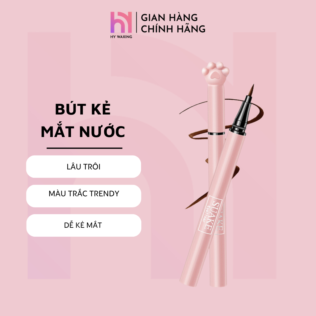 Bút Kẻ Mắt Nước HY WAXING Siêu Sắc Nét Mảnh Chống Thấm Nước Nhanh Khô CI-007