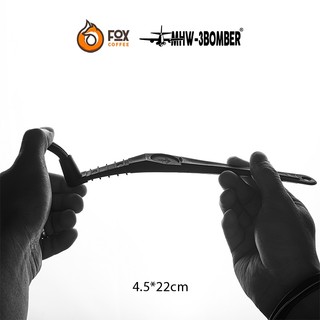 Cọ vệ sinh máy pha cà phê espresso 22cm mhw-3bomber | coffee machine elbow brush