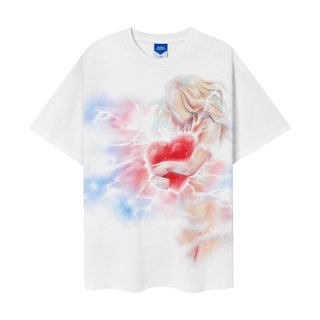 Áo thun unisex Aphrodite màu trắng- Charm tee Onism