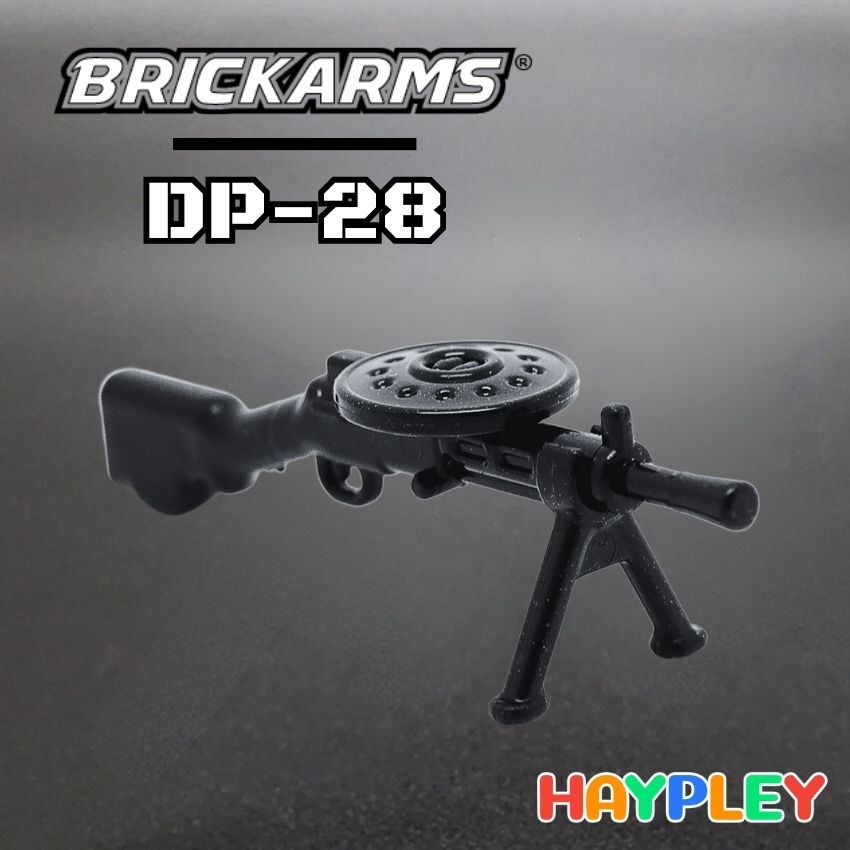 BrickArms Súng máy DP-28 cho nhân vật LEGO