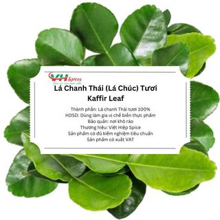 Lá chanh thái - lá chúc tươi giá sỉ túi 1kg việt hiệp - chỉ ship nội thành tp.hcm