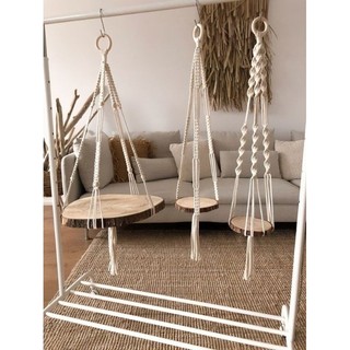 Dây macrame trang trí , decor, dây thừng se macrame hanmade