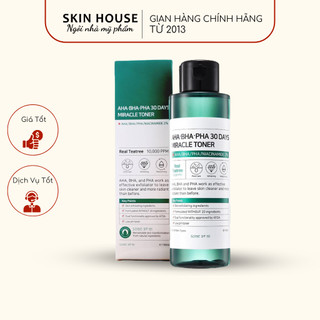 Nước hoa hồng Some By Mi AHA- BHA- PHA 30 Days Miracle Toner 150ml